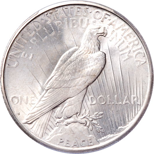 1924-S Peace Silver Dollar